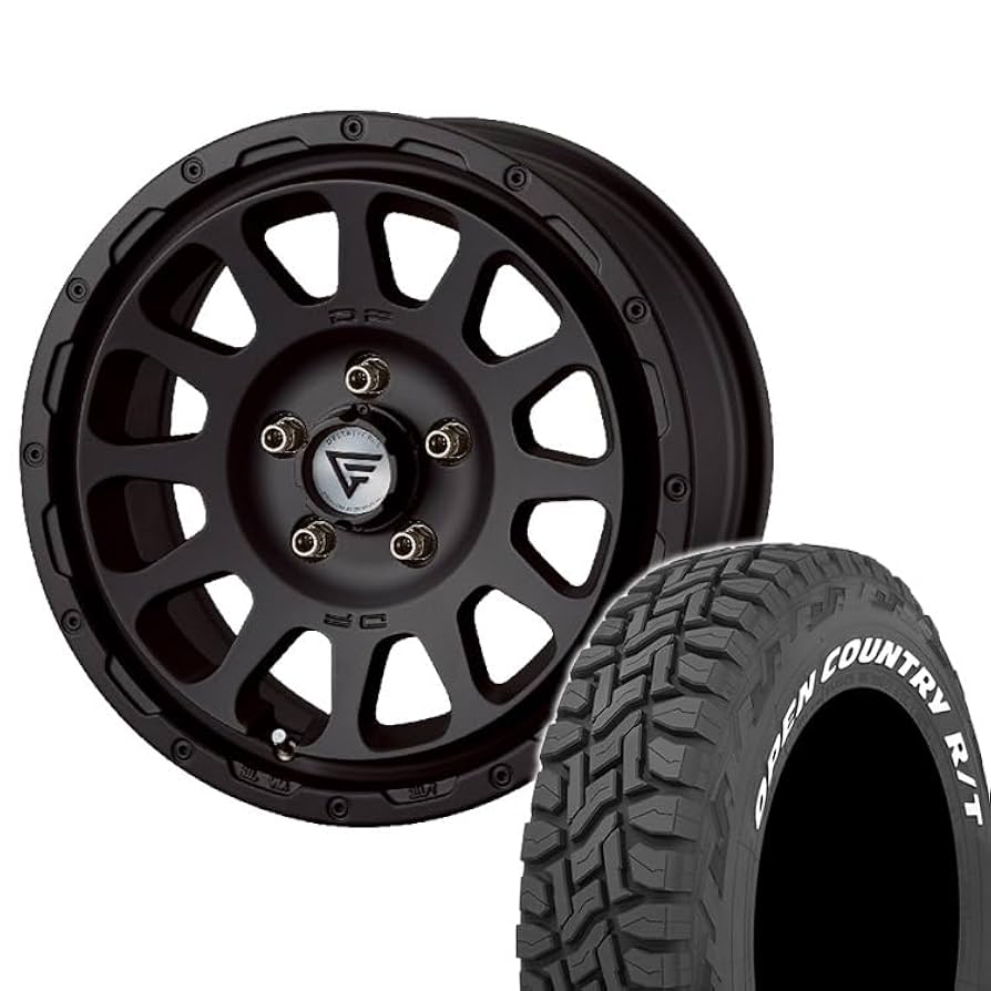 Amazon | タイヤホイール4本セット DELTA FORCE OVAL 16×7.0J 5